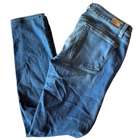 Paige Denim Skyline Skinny Jeans 27 Waist 28” - Picture 1 of 6